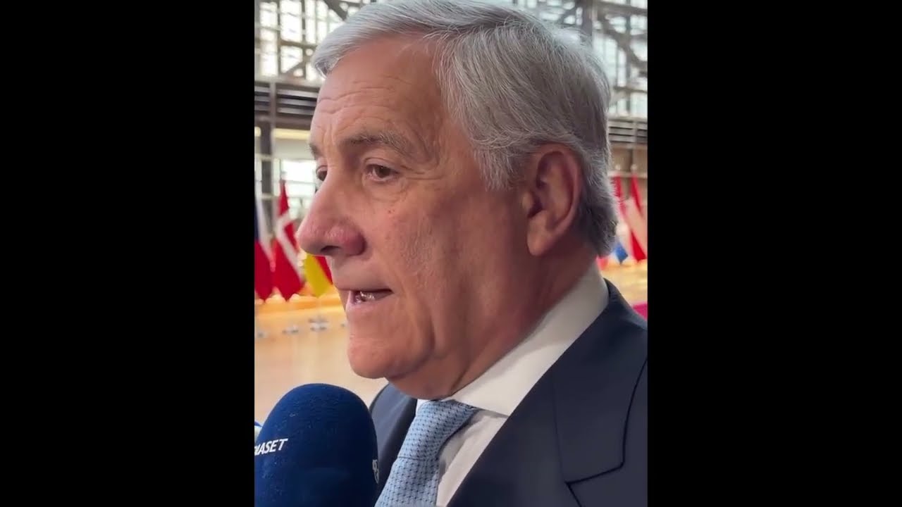 TAJANI: “SÌ AL NUOVO PACCHETTO DI SANZIONI ALLA RUSSIA, ANDIAMO NELLA DIREZIONE DI UN SEGNALE FORTE
