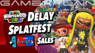 Super Mario 35th Splatfest Live NOW, Super Nintendo World Delayed, & Switch Ships 1M in China!