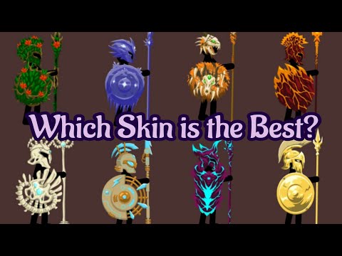How long have you seen Spearton's skin in Stick War?