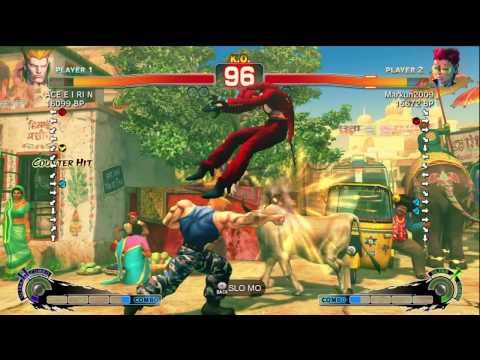 ACE・EIRIN [Guile] vs Markun2009 [Viper] SSF4 Japanese Online Ranked Matches - TRUE-HD