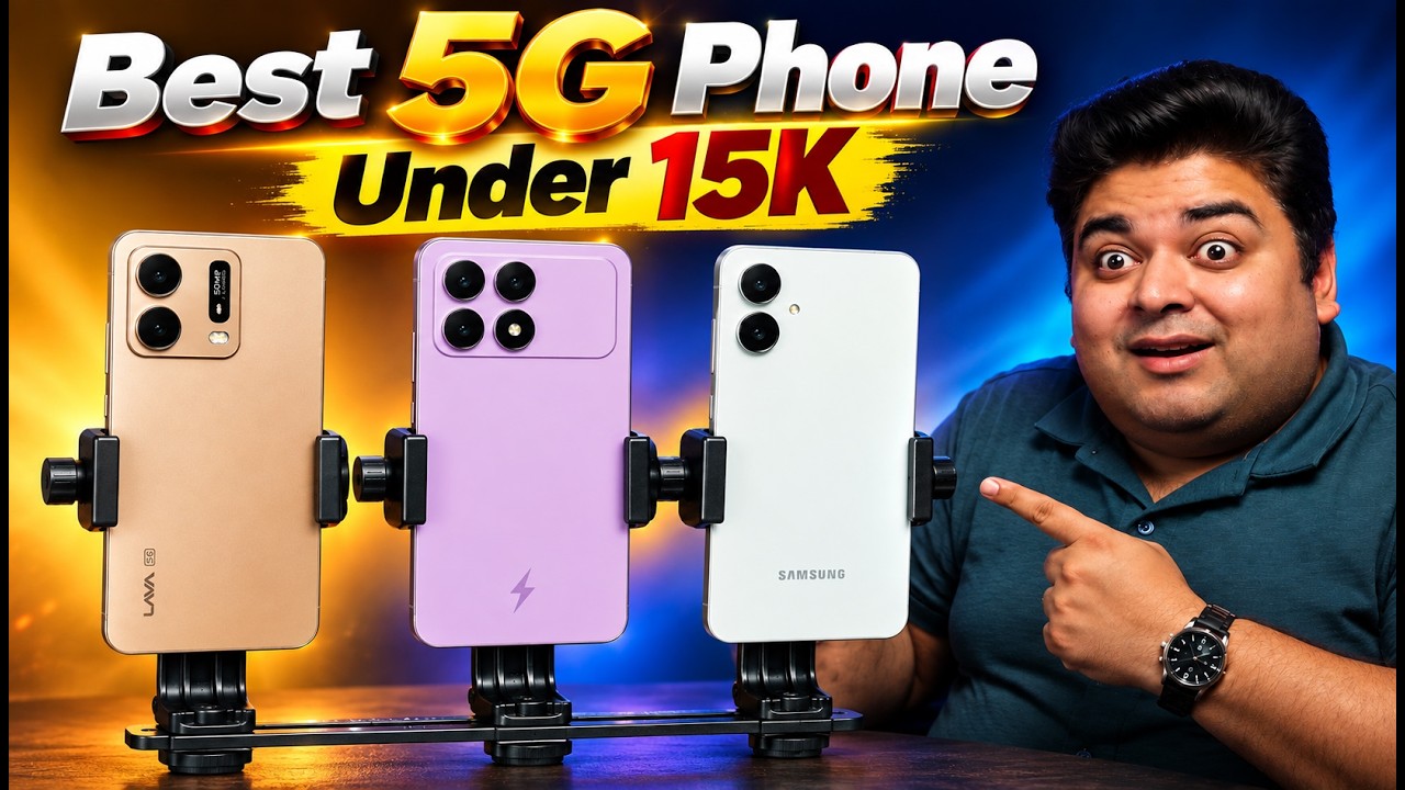 Boltt Ace 5G vs Lava Virat V1 5G vs Samsung A06 | Best 5G Phone Under ₹15,000?