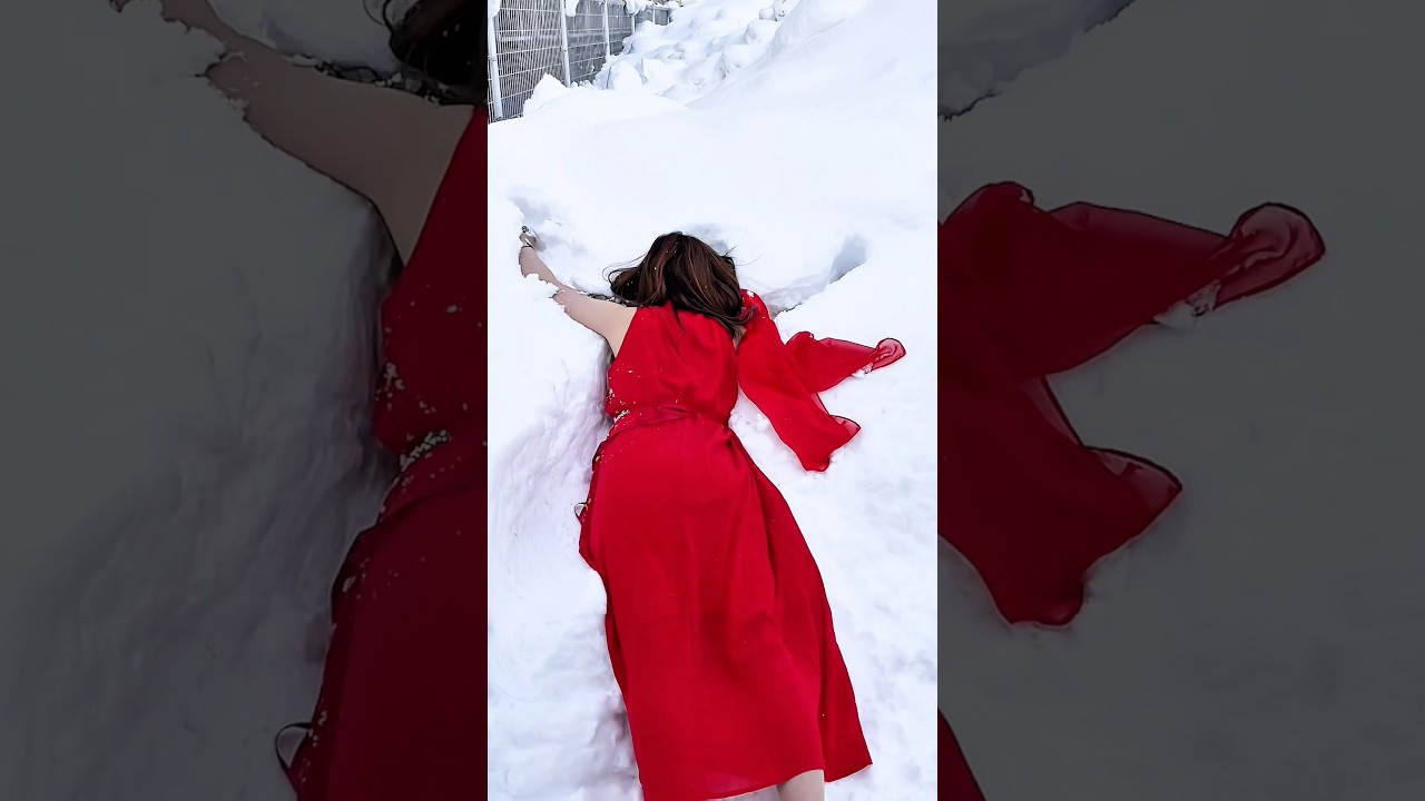 ちょろかったです笑 #なっちゃんママ #snow #雪化粧