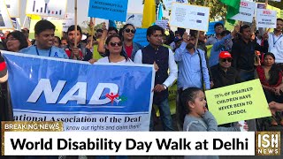 World Disability Day Walk at Delhi