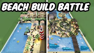 Download lagu $1M BEACH BUILD BATTLE in BLOXBURG mp3 Download lagu $1M BEACH BUILD BATTLE in BLOXBURG mp3