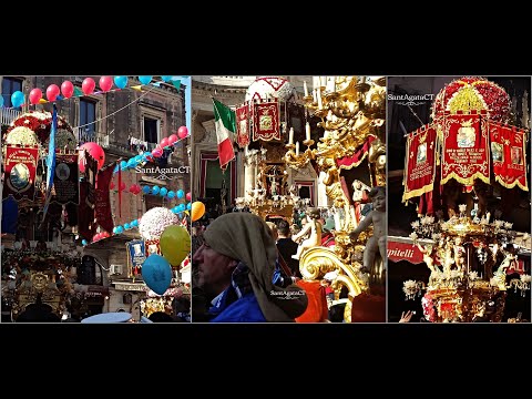 Festa delle Candelore - Sant'Agata 3 Febbraio 2017 Catania