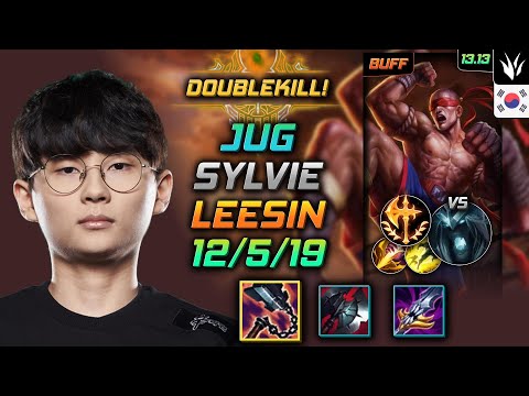 Lee Sin Jungle Build Sylvie Goredrinker Conqueror - LOL KR Challenger Patch 13.13