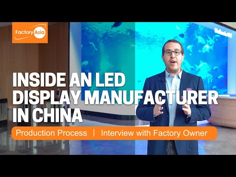 Inside an LED Screen Manufacturer | A Visit to One of the Biggest LED Display Manufacturers in China