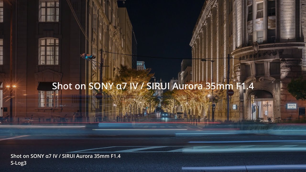 Cinematic Night Video– Sony A7IV + SIRUI 35mmLow Light Street Footage |Moody Japan Night