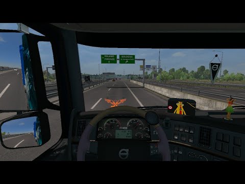 POV Driving Volvo FH16 Classic XL ,Milano - Bologna