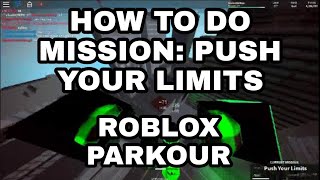 Push Your Limits Roblox Parkour मफत ऑनलइन -