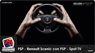 PSP - Renault Scenic con PSP - Spot TV Italia (2008)