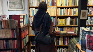 January in London, Book Haul, Tea and Crumpets