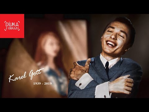 Karel Gott - Dívka z obrazu (original video) (German subtitles)