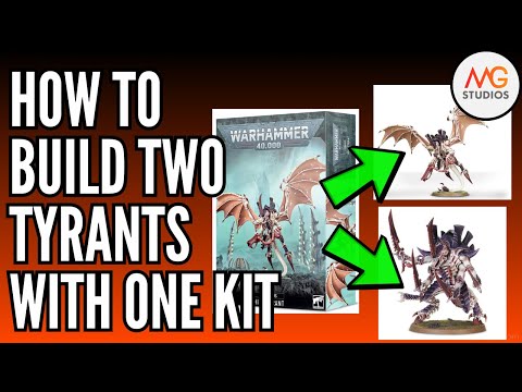 Build Two Tyranid Hive Tyrants With One Kit | How To Ep 5