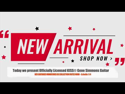 Envie2Music present Officially Licensed KISS® Gene Simmons Guitar