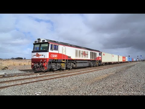 7922V SBR / SCT Dooen To Melbourne Containers(24/6/2019)  - PoathTV Australian Trains & Railways