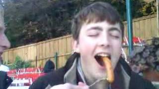 preview picture of video 'Alan Being Silly With Sausages'