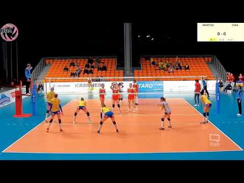 Great defense by CSKA against Maritza - November 23, 2019