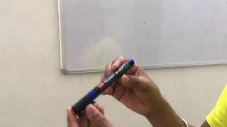How to remove permanent marker writing from white board.Easy homemade tricks