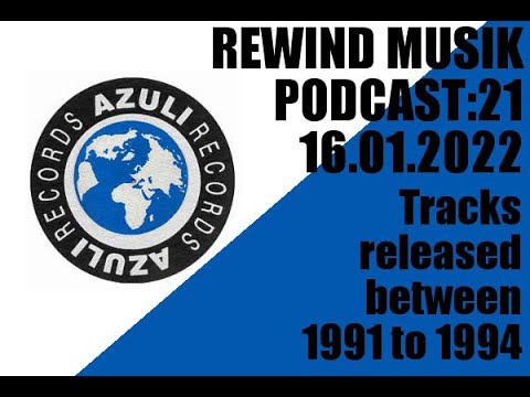 Label Azuli records - DJ Mix by BiN'ère - From 1991 to 1994 - HOUSE and TECHNO