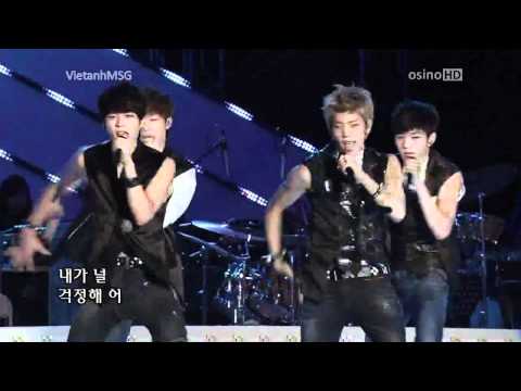 [11.09.25] Infinite - Be Mine Remix @ KBS1 Open Concert [HD]