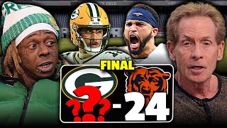 Lil Wayne BATTLES Skip Over Packers vs Bears