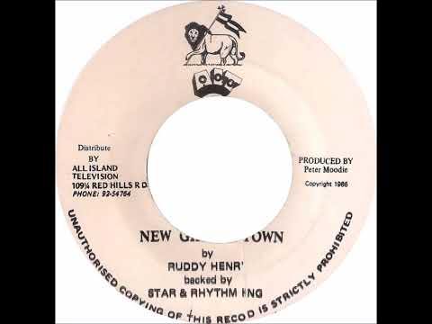 Ruddy Henry - New Girl In Town + Dub - 7" AIT 1986 - KILLER LOVER DIGITAL