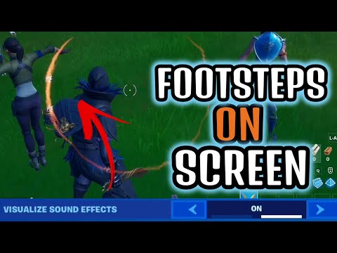 2nd YouTube video about how to turn on footsteps in fortnite
