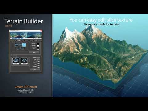 Terrain Builder AE: Export to Cinema4D Tutorial