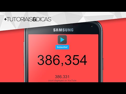 Contador de Inscritos Video