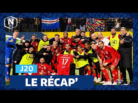 Le Récap' de la J20 I National FFF 2025-2026