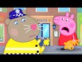 Peppa Pig Goes To The Police Station Peppa Pig Official Channel 4K Family Kids Cartoons