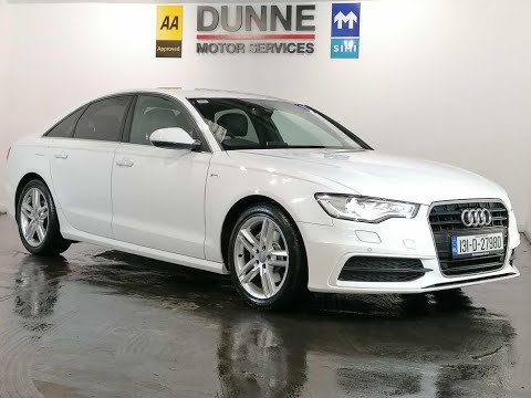 2013 AUDI A6 2.0TDI 177BHP S-LINE AUTOMATIC SALOON