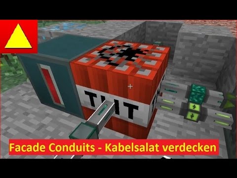 EnderIO Kabelsalat mit Conduit Facade verstecken Painting Machine im Einsatz Tutorial