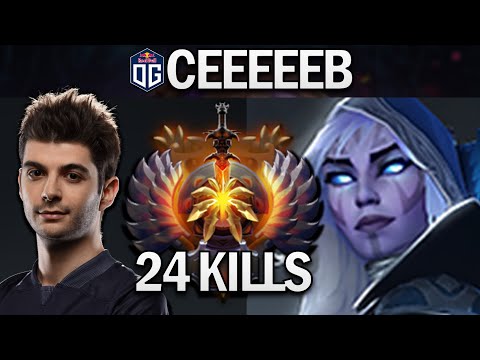OG.CEB DROW RANGER WITH 24 KILLS - DOTA 2 7.27 GAMEPLAY