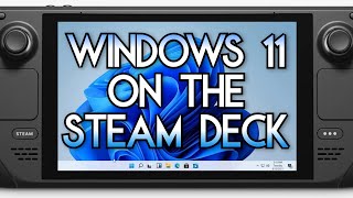 Install Windows 11 on the Steam Deck SSD Using a microSD Card