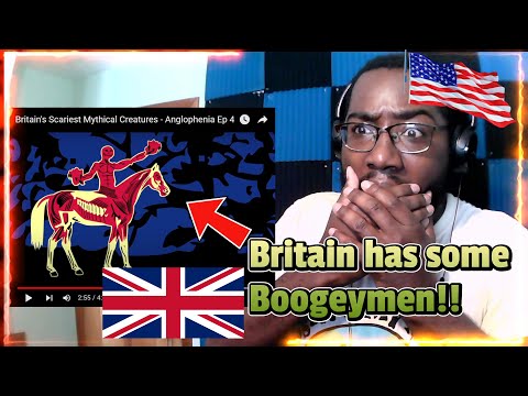 American Reacts to Britain's Scariest Mythical Creatures | BRITAIN HAS SOME CREEPY CREATURES!