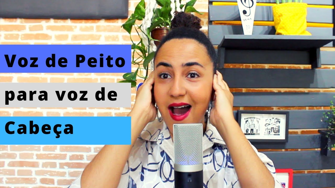 PASSAGEM de Voz de peito para Voz de cabeça (Aprenda aqui o jeito certo!)