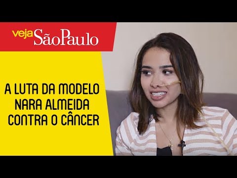 A luta da modelo Nara Almeida contra um câncer raro