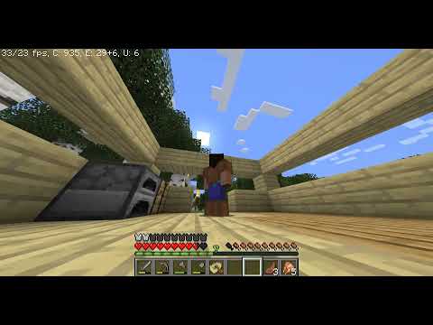Minecraft Large Biomes Ep 5 "First House"