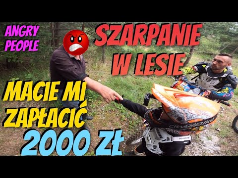 SZARPANIE W LESIE ! Chciał 2000 złotych łapówki / Zadzwonił na Policję