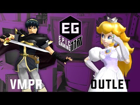 Epic Gaming 117 - Losers Finals - VMPR (Marth) vs Outlet (Peach)