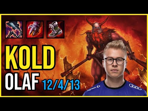 KOLD - OLAF vs HECARIM Jungle - EUW Ranked - Patch 11.3