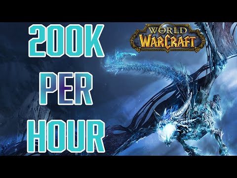 World Of Warcraft Gold Farm Make 200k Gold Per Hour