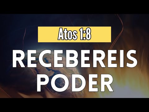 Esboço de Pregação: Recebereis Poder  |Atos 1:8 | ASSIM DIZ A PALAVRA