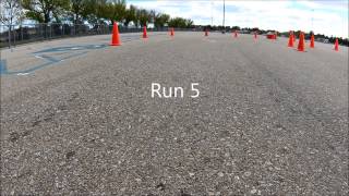 preview picture of video 'Autocross Boise, Idaho 2014'