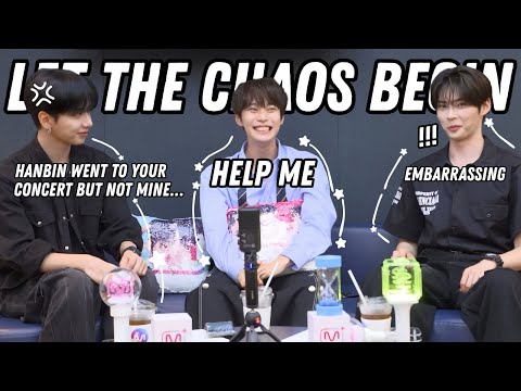 Doyoung is back in the mnet waiting room....