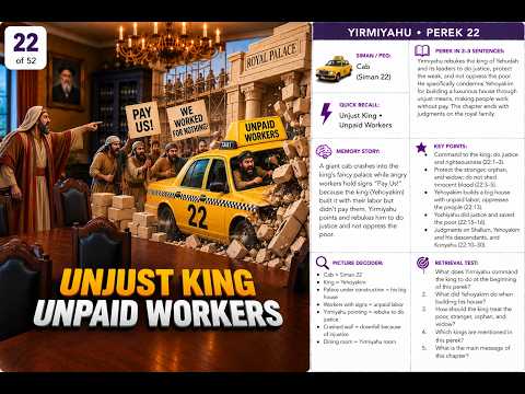 Yirmiyahu (Jeremiah) Perek 22 video thumbnail