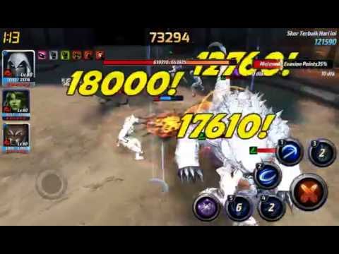 AB Extreme Marvel Future Fight Combat Hero Moon Knight 117k
