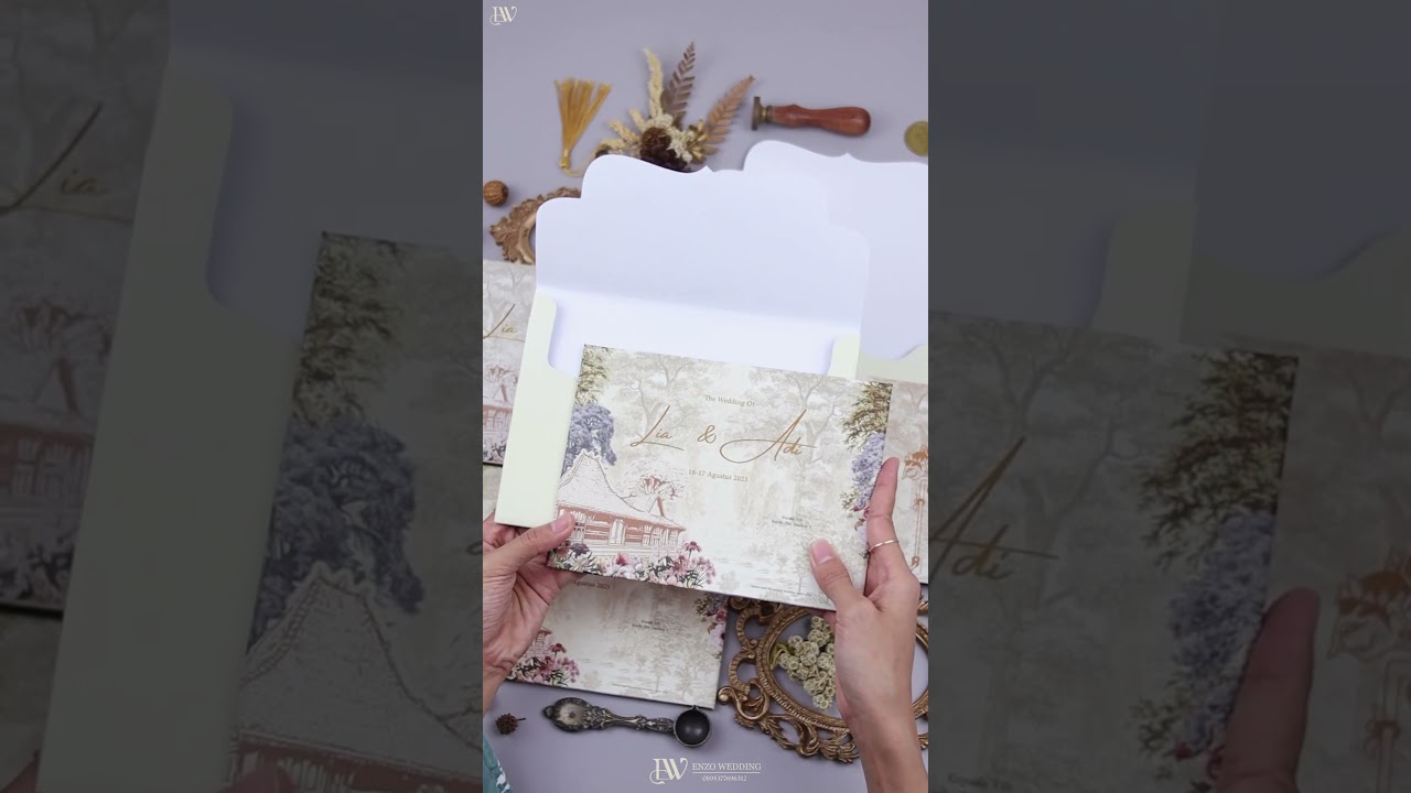 Undangan Pernikahan Premium Hardcover Custom #undanganpernikahan #undangancustom #weddinginvitation